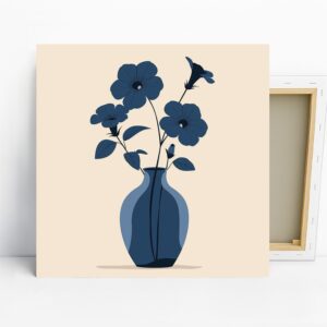 Petunia Vase Art