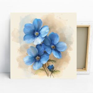 Delphinium Art