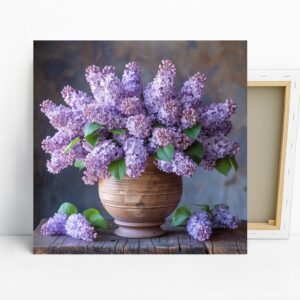 Lilac Bouquet Art