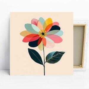 Floral Burst Art