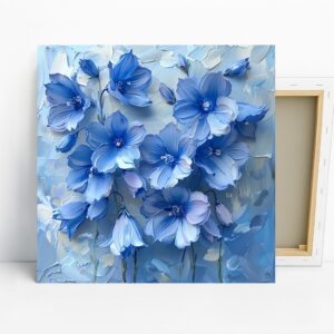 Delphinium Floral Art