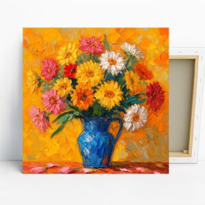Daisy Bouquet Art