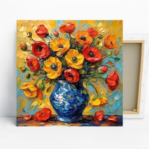 Poppy Bouquet Art