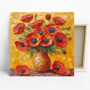 Poppy Bouquet Art