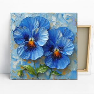 Pansy Garden Art