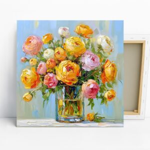 Ranunculus Bouquet Art