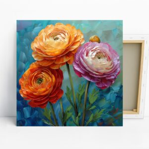 Ranunculus Blooms Art