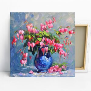 Bleeding Heart Flowers Art