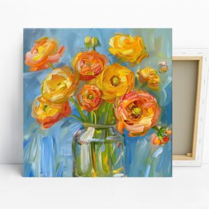 Ranunculus Bouquet Art