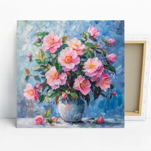 Camellia Vase Art