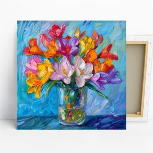 Freesia Bouquet Art
