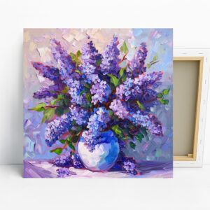 Lilac Bouquet Art