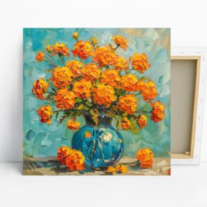Marigold Bouquet Art
