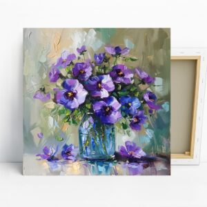 Pansy Flower Art
