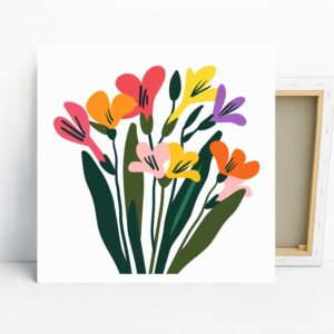 Freesia Bouquet Art