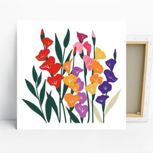Gladiolus Garden Art