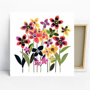 Cosmos Flower Art