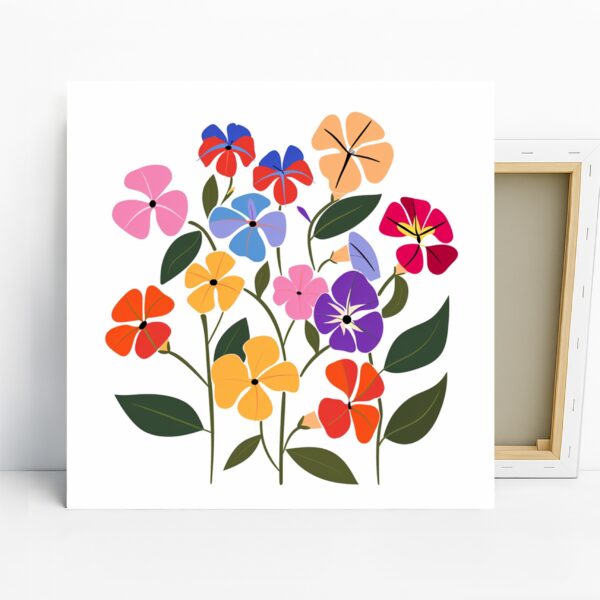 Petunia Garden Art