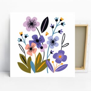 Daisy Meadow Blooms Art