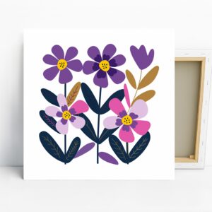 Zinnia Garden Art