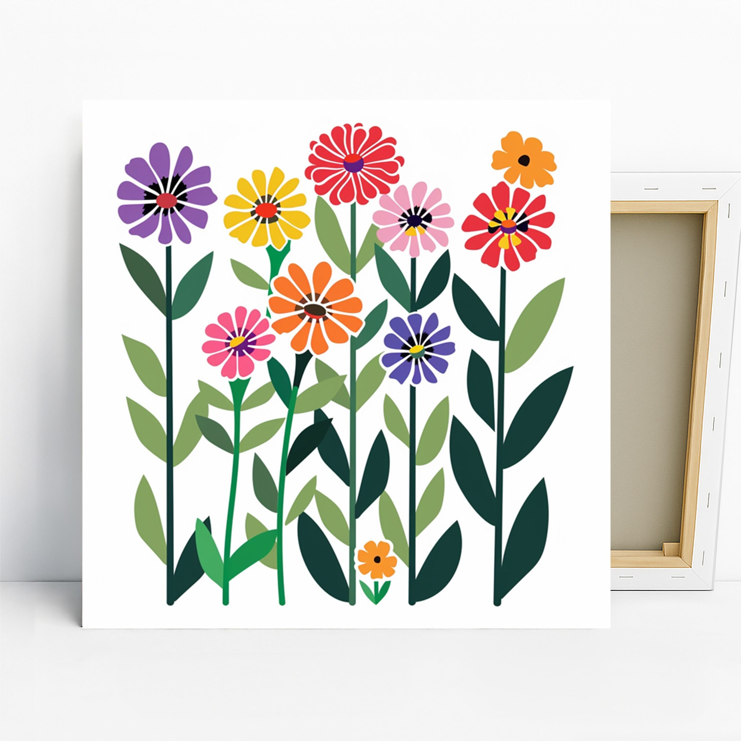 1.jpg Vibrant Bloom Garden Art