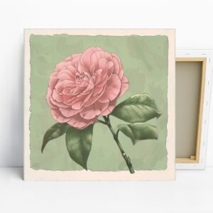 Camellia Flower Art
