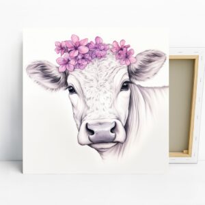 Highland Cow Art
