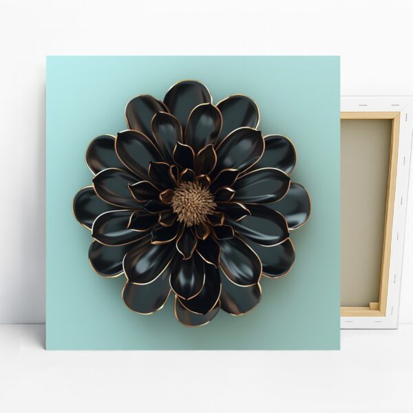 Black Dahlia Art