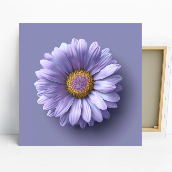 Purple Daisy Art
