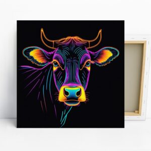 Highland Cow Art