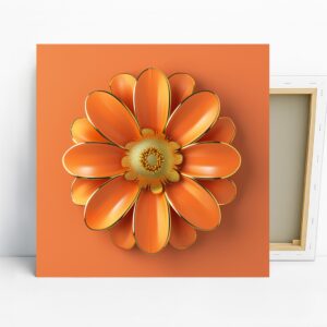 Golden Bloom Art
