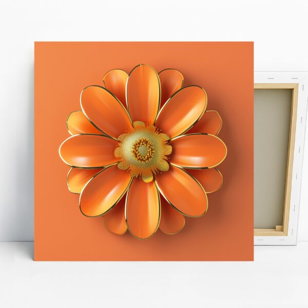 Golden Bloom Art
