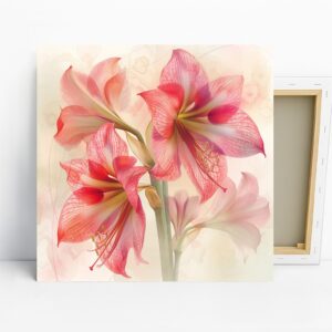 Amaryllis Blossom Art
