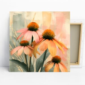 Coneflower Garden Art