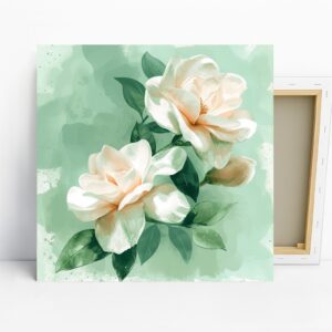 Gardenia Blooms Art