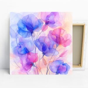 Sweet Pea Bloom Art
