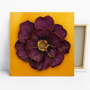 Dahlia Flower Art