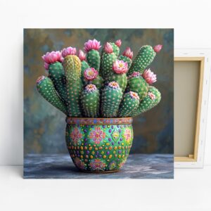 Cactus Flower Art