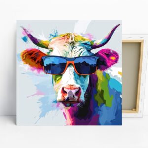 Highland Cow Art