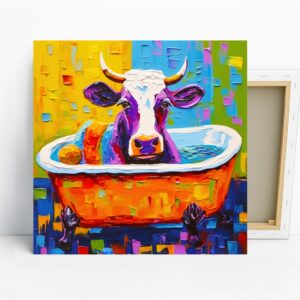 Highland Cow Art