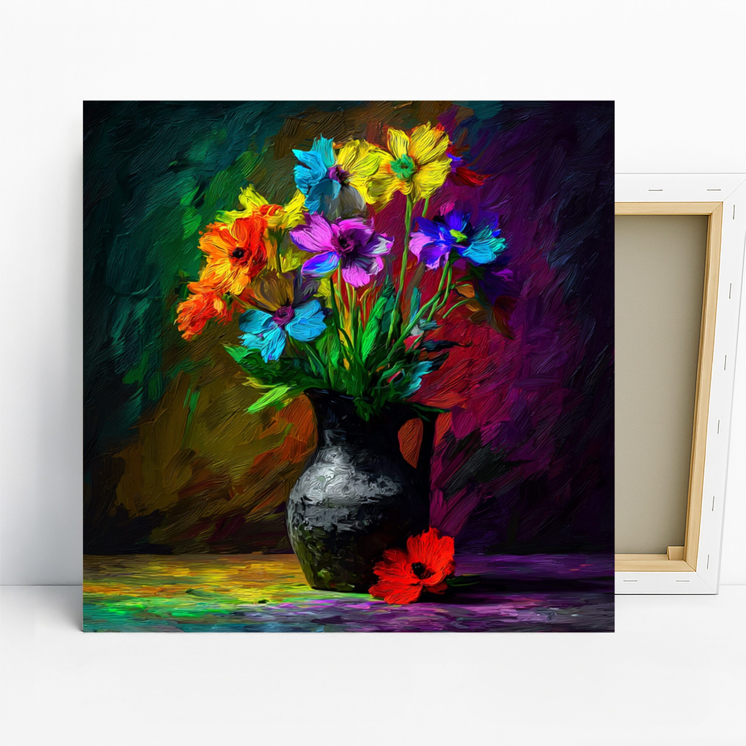 1.jpg Vibrant Floral Bouquet Art
