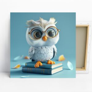 Owl Book Club Art