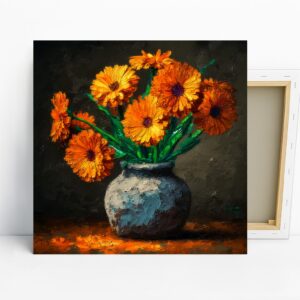 Marigold Still Life Art