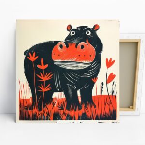 Hippopotamus Art