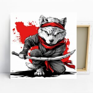Wolf Ninja Art