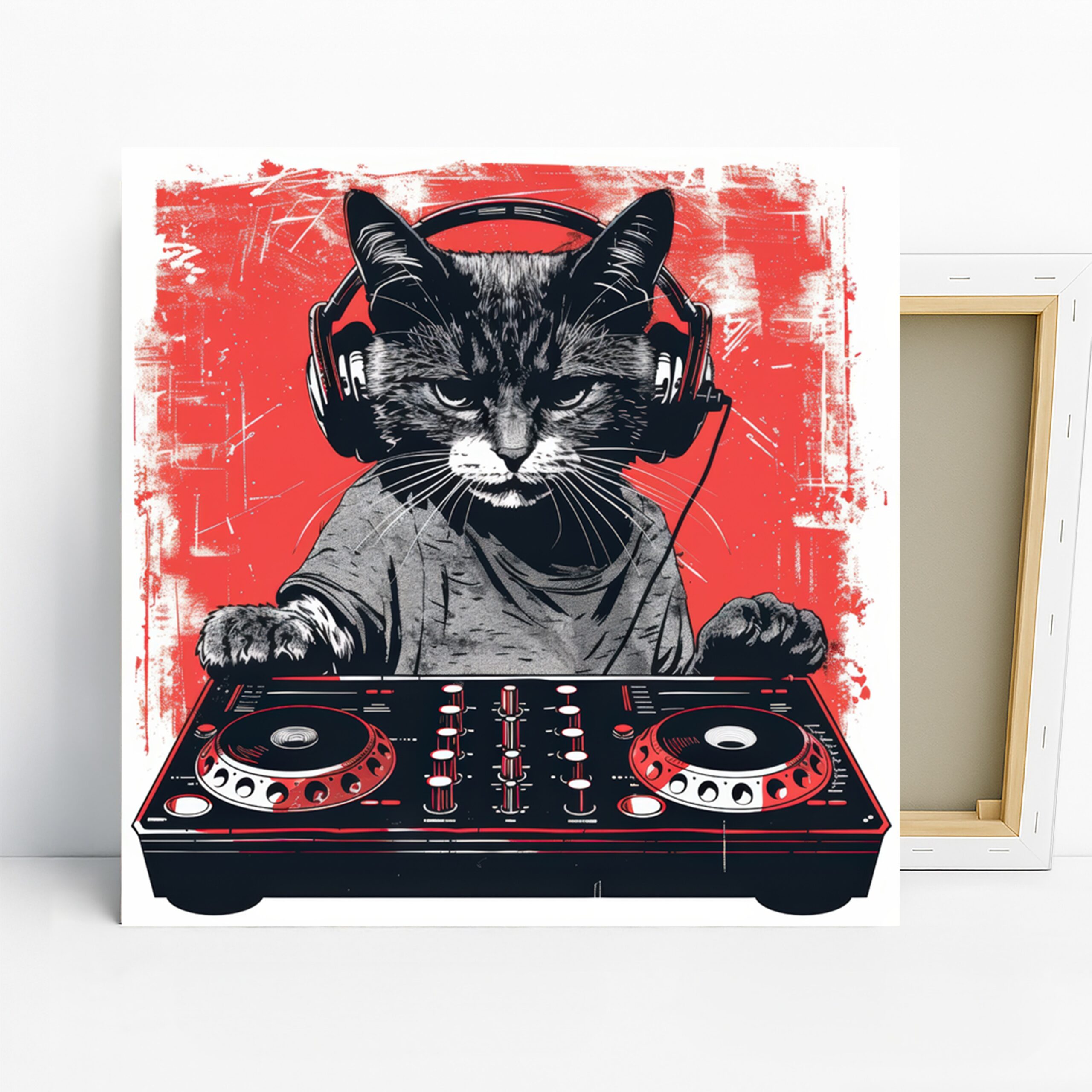 1.jpg DJ Cat Rockstar Art