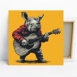 Rhino Jam Session Art