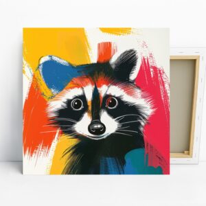 Raccoon Art