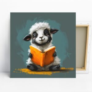 Sheep Reading Art