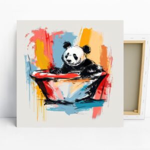 Panda Splash Art